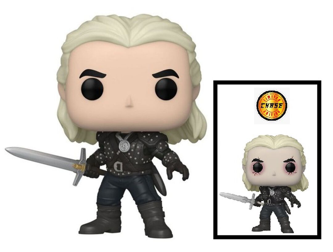 Figurine Funko Pop! N&deg;1192 | The Witcher | Geralt W/chase